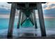 View from under a pier, showing the ocean and sky at 5003 Southern Pine Cir, Venice, FL 34293