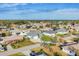 Bird's eye view of neighborhood, featuring the teal home at 5298 Drew Rd, Venice, FL 34293