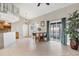 Bright dining area with sliding doors to backyard at 5298 Drew Rd, Venice, FL 34293