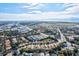 Aerial view of neighborhood near airport at 121 Amora Ave, Venice, FL 34285