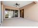 Large screened porch with access to backyard at 121 Amora Ave, Venice, FL 34285