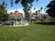Park gazebo with a person sitting on the grass at 1307 Highland Greens Dr, Venice, FL 34285
