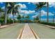 Community bocce ball court with shade at 13510 Esposito St, Venice, FL 34293