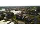Aerial view of community and waterway at 1739 Bonitas Cir # 1724C, Venice, FL 34293