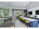 Modern community kitchen with white countertops at 21042 Anclote Ct, Venice, FL 34293