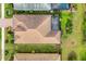 Bird's eye view of single-Gathering home with tile roof at 21208 Sandal Foot Dr, Venice, FL 34293