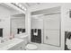 Clean bathroom with a shower/tub combo and updated vanity at 4160 Fruitville Rd # 14, Sarasota, FL 34232