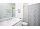 Clean bathroom with shower/tub combo at 9401 President Cir, Port Charlotte, FL 33981