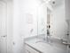 Small bathroom with single vanity sink at 9401 President Cir, Port Charlotte, FL 33981