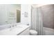 Clean bathroom with shower/tub combo at 9401 President Cir, Port Charlotte, FL 33981