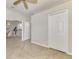 Spacious bedroom with access to other rooms at 9847 Haze Dr, Venice, FL 34292