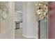 Bright entryway with view into the kitchen at 9847 Haze Dr, Venice, FL 34292