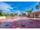 Refreshing splash pad with water features, ideal for children and families at 9847 Haze Dr, Venice, FL 34292