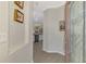 Bright entryway with view into the living area at 9855 Haze Dr, Venice, FL 34292