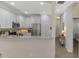 Modern kitchen with stainless steel appliances and granite countertops at 9855 Haze Dr, Venice, FL 34292