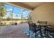 Enjoy the view from this screened patio with brick pavers at 115 Avalini Way, North Venice, FL 34275