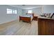 Bedroom with a double bed and wooden dresser at 1358 Leawood Rd, Englewood, FL 34223