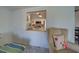 Kitchen view from living room with breakfast bar at 1358 Leawood Rd, Englewood, FL 34223