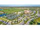 Aerial view of Lakewood National golf course community at 17108 Vardon Ter # 308, Bradenton, FL 34211