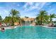 Resort-style pool with waterfall feature at 17108 Vardon Ter # 308, Bradenton, FL 34211