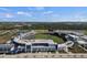 Aerial view of a baseball stadium at 19718 Cobblestone Cir, Venice, FL 34292