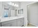 Double vanity bathroom with a shower and toilet at 232 Benedetto Ct, Nokomis, FL 34275