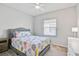 Bedroom with a double bed and a dresser at 232 Benedetto Ct, Nokomis, FL 34275