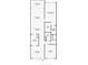 Detailed floor plan showcasing a spacious layout with multiple bedrooms, bathrooms, and a Florida room at 255 The Esplanade N # 603, Venice, FL 34285