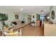 Open living space with ocean view and access to kitchen at 255 The Esplanade N # 603, Venice, FL 34285