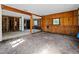Unfinished interior with exposed wood and open space at 4533 Church St, Punta Gorda, FL 33980