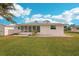 Ranch style home with well-maintained lawn at 872 Mohawk Rd, Venice, FL 34293