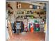 Organized storage room with shelving and a variety of tools at 1100 Capri Isles Blvd # 212, Venice, FL 34292