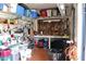 Well-equipped workshop with various tools and storage at 1100 Capri Isles Blvd # 212, Venice, FL 34292