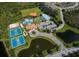 Community amenities including pool, tennis, and sports courts at 11584 Dancing River Dr, Venice, FL 34292