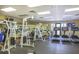 Fitness center featuring treadmills and weight machines at 11584 Dancing River Dr, Venice, FL 34292