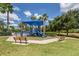 playground with playset and benches at 11584 Dancing River Dr, Venice, FL 34292