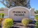 Photo of the Pinebrook Preserve community sign at 121 Preserve Pl # A, Nokomis, FL 34275