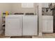 Laundry room with washer, dryer, and additional storage at 121 Preserve Pl # A, Nokomis, FL 34275