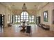 Elegant community lobby with high ceilings and large windows at 125 Soliera St, Nokomis, FL 34275
