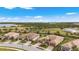 Aerial view of homes with attractive landscaping at 12837 Oriago St, Venice, FL 34293