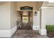 Inviting clubhouse entrance framed by columns and tiled floors offers a glimpse of community amenities at 12837 Oriago St, Venice, FL 34293
