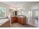 Large bathroom with corner vanity, soaking tub, and walk-in shower at 13156 Dodds Ct, Port Charlotte, FL 33953