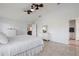 Bright bedroom with a queen-size bed and built-in dresser at 13156 Dodds Ct, Port Charlotte, FL 33953
