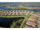 Aerial view showing home's location in a waterfront community at 20272 Tesoro Dr, Venice, FL 34293