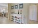 Coastal-themed decor in the entryway at 20272 Tesoro Dr, Venice, FL 34293
