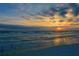 Stunning sunset over the beach with birds at 404 Cerromar N Cir # 116, Venice, FL 34293