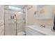 Bathroom with a shower/tub combo and vanity at 458 Longwood Dr # 458, Venice, FL 34285