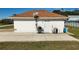 House exterior with a grill and AC unit at 5045 Pompano Rd, Venice, FL 34293