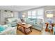Light and airy living room with coastal decor at 555 Circlewood Dr # T10, Venice, FL 34293