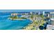 Aerial view of Sarasota, FL, marina, and city skyline at 5930 Anise Dr, Sarasota, FL 34238